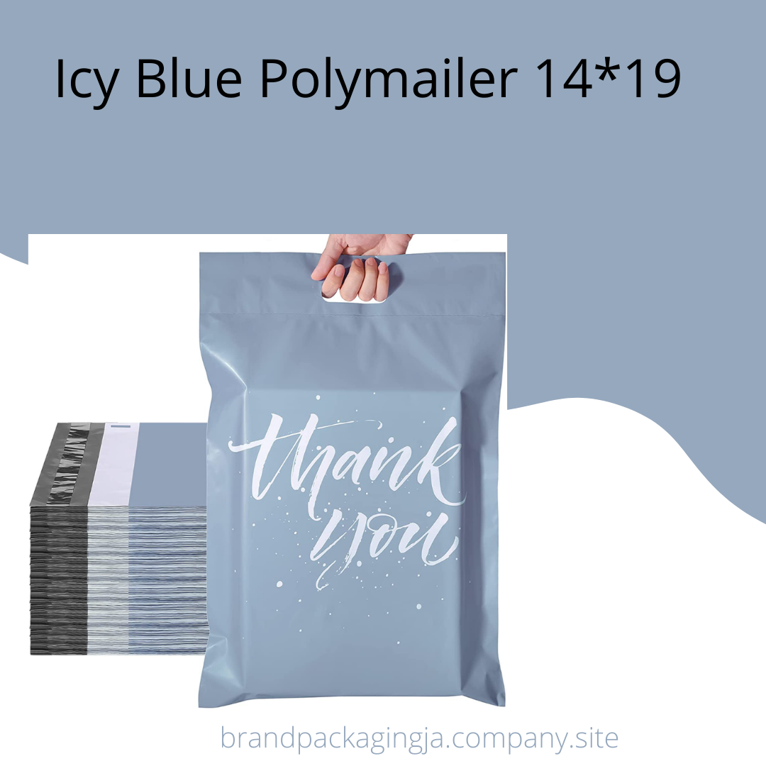 Icy Blue Polymailer 14*19