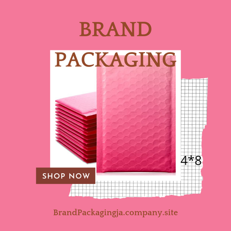 Designer Pink gradient Bubble Mailer 4*8
