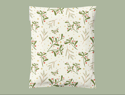 Christmas Winter Green Polymailer