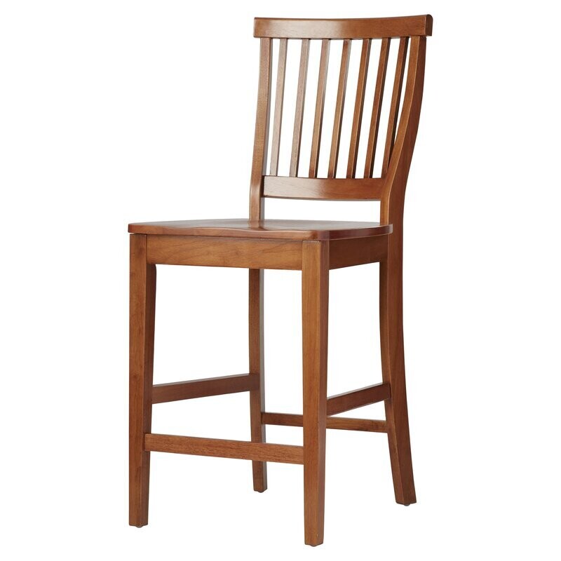 24” Counter Barstool in Cottage Oak