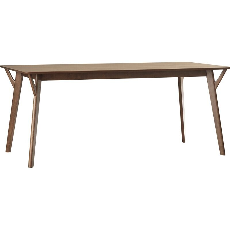 71&quot; Midcentury Modern Dining Table in Walnut