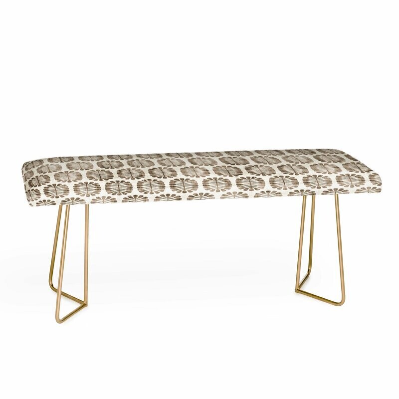 Modern Upholstered Bench by East Urban Home