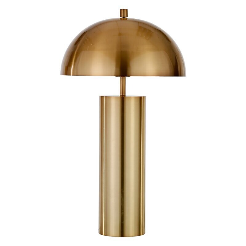 27-inch Midcentury Modern Table Lamp in Brass