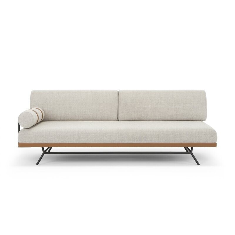 81&quot; Modern Sofa Bed in Venga Mole