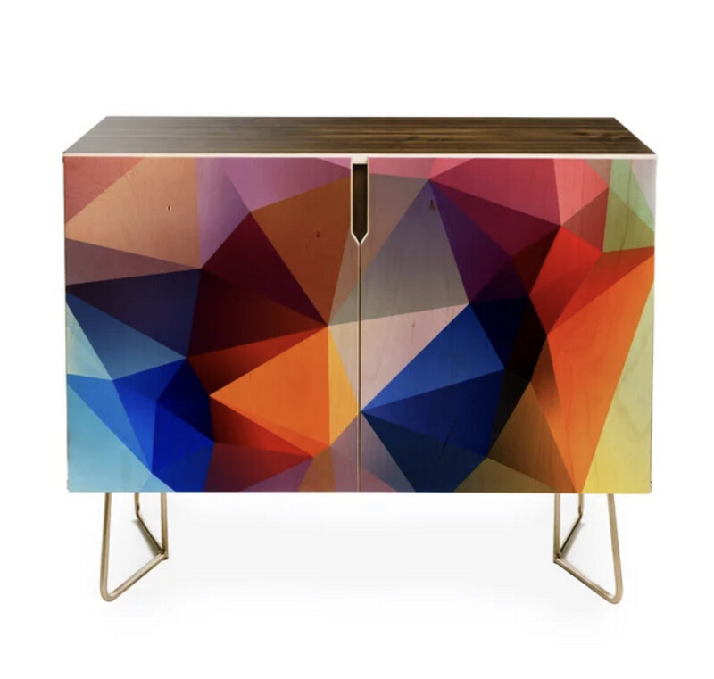 Deny Designs Modern Bloom Credenza