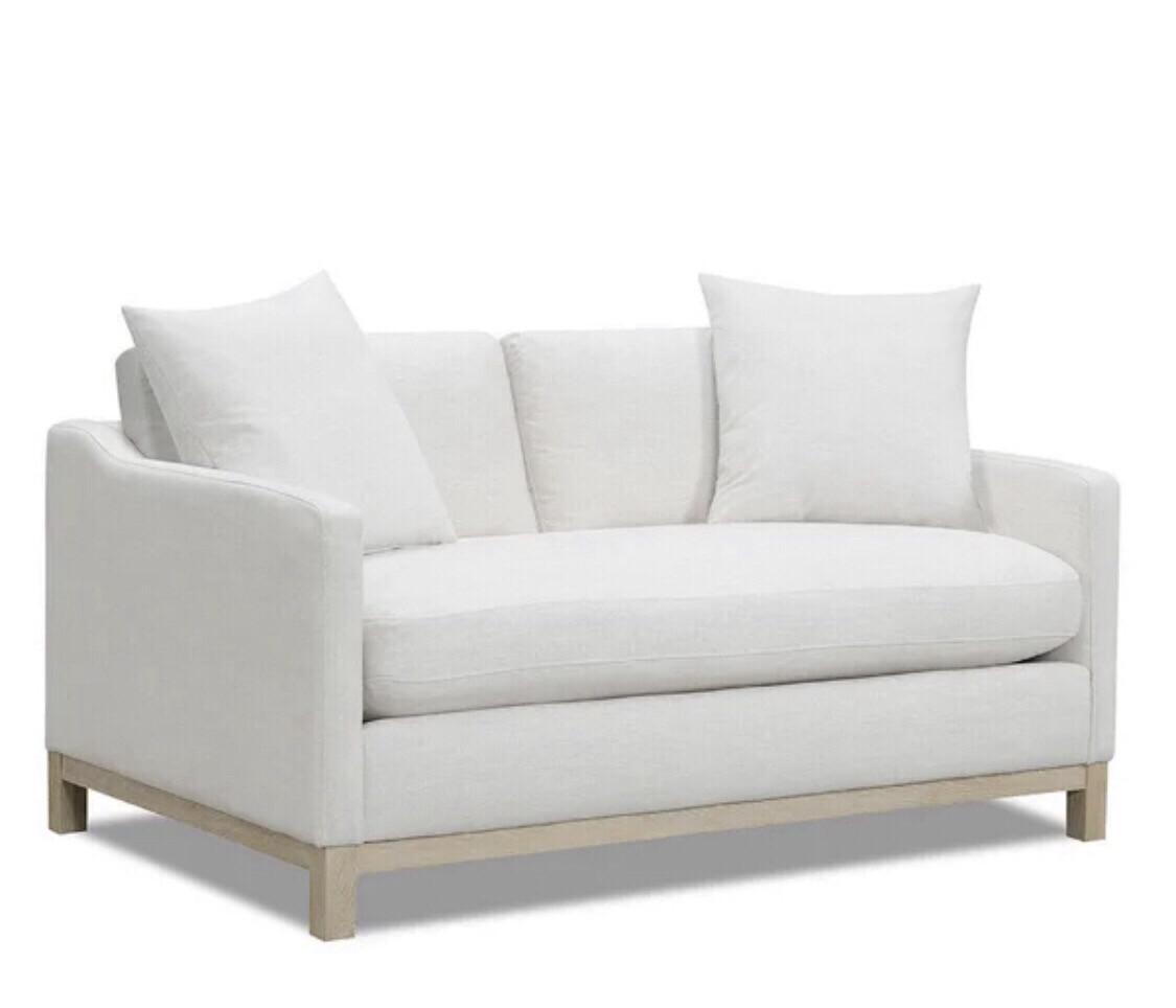 Salt Flat Marlow Loveseat in Cream BOF