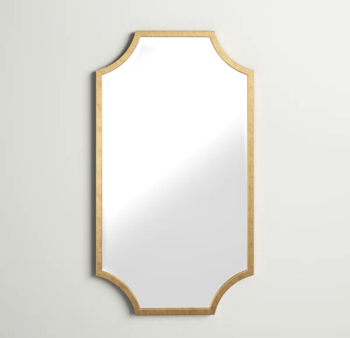 Gold Accent Mirror