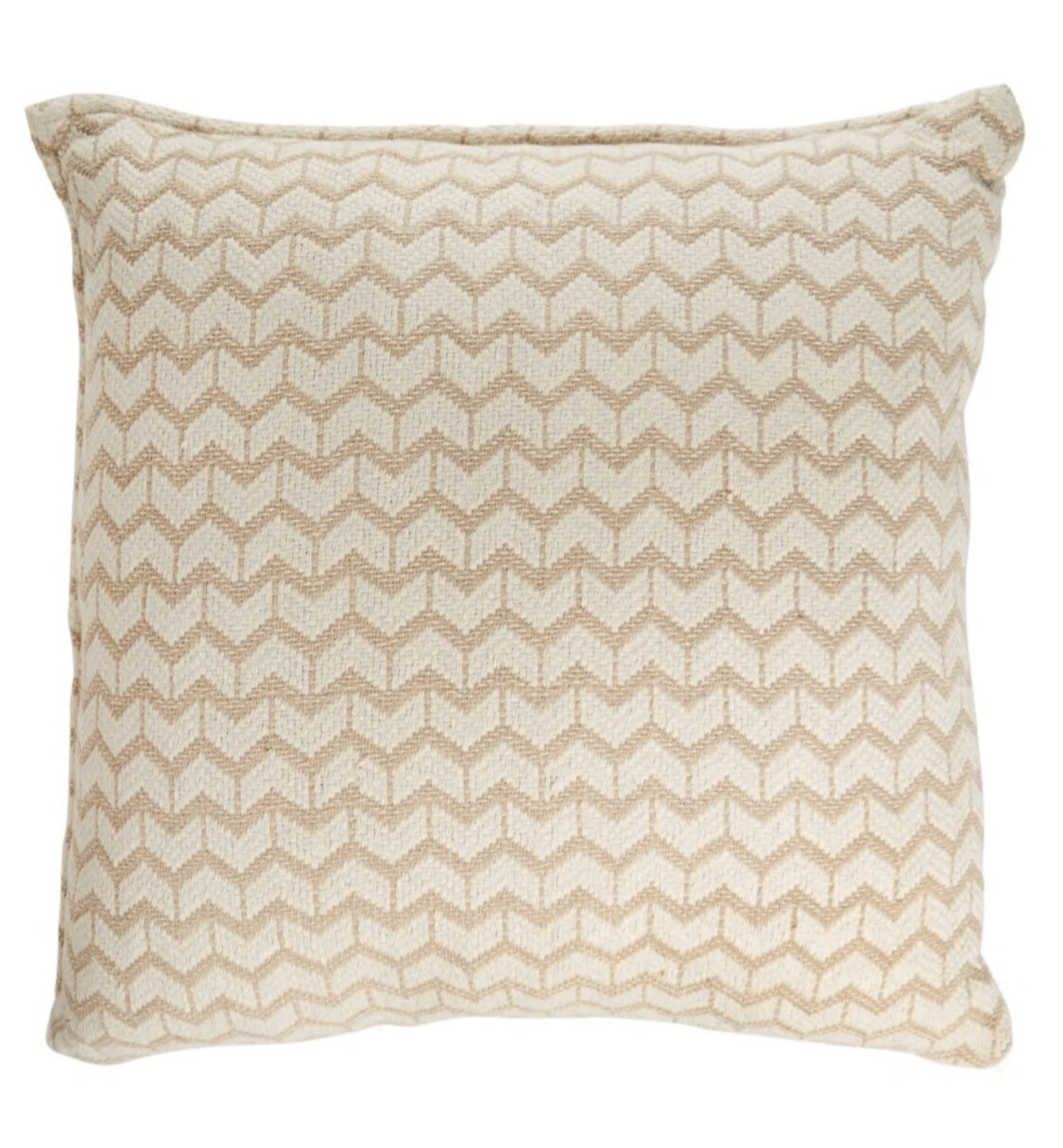 27” Geometric Floor Pillow in Sand