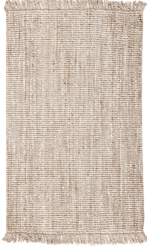 6&#39; x 9&#39; Handmade Handwoven Jute/Sisal Area Rug in Brown/Beige