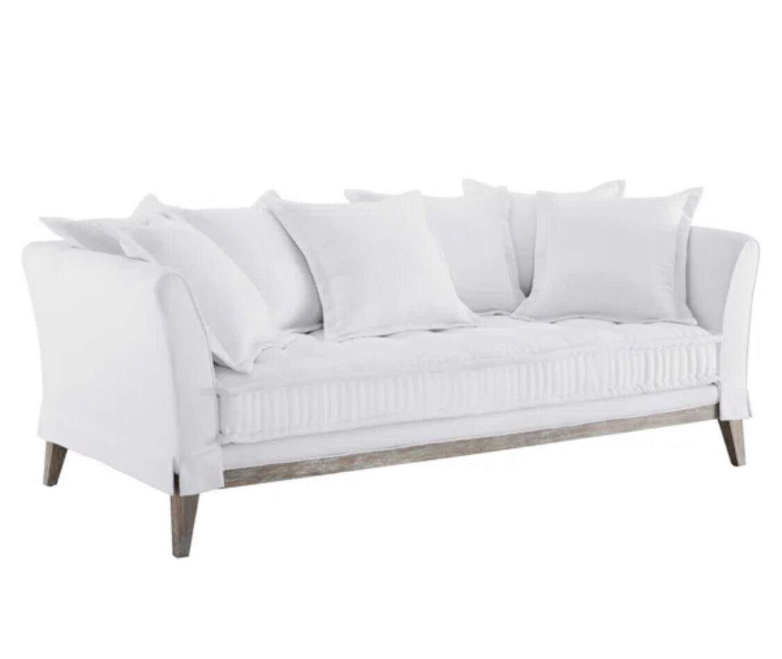 Extra Depth Premium Sofa in White