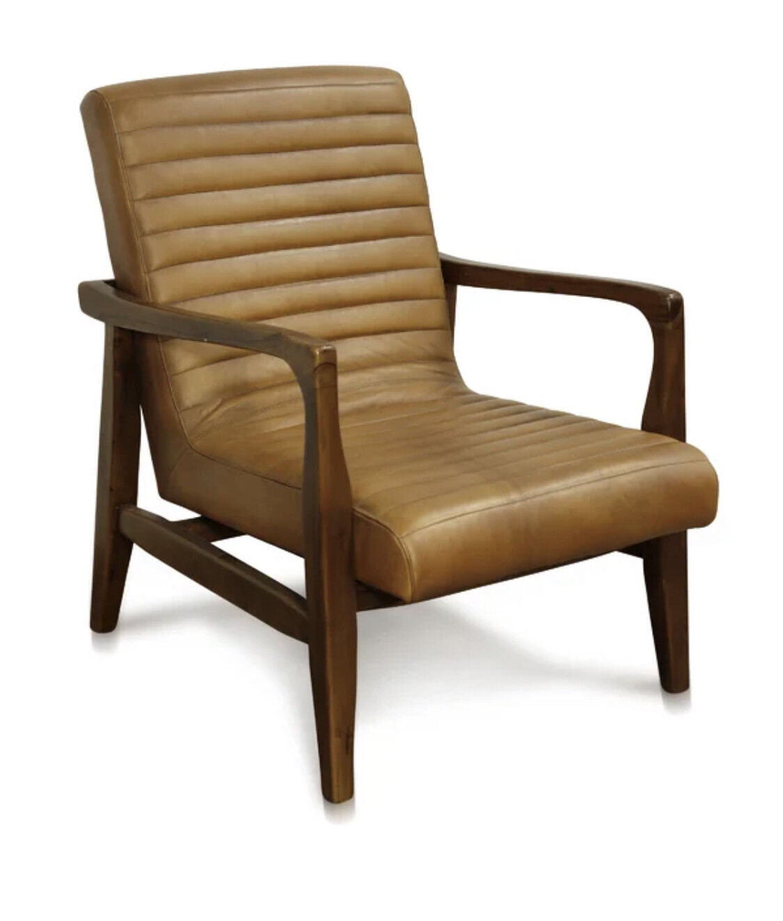 26&quot; W StyleCraft Home Genuine Leather Lounge Chair