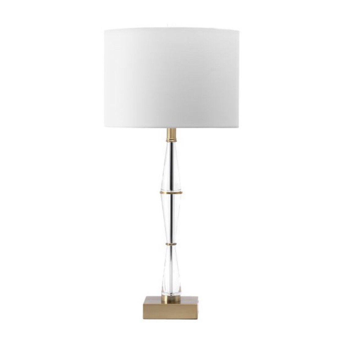 31-inch Tapered Crystal Spire Table Lamp (Set of 2)
