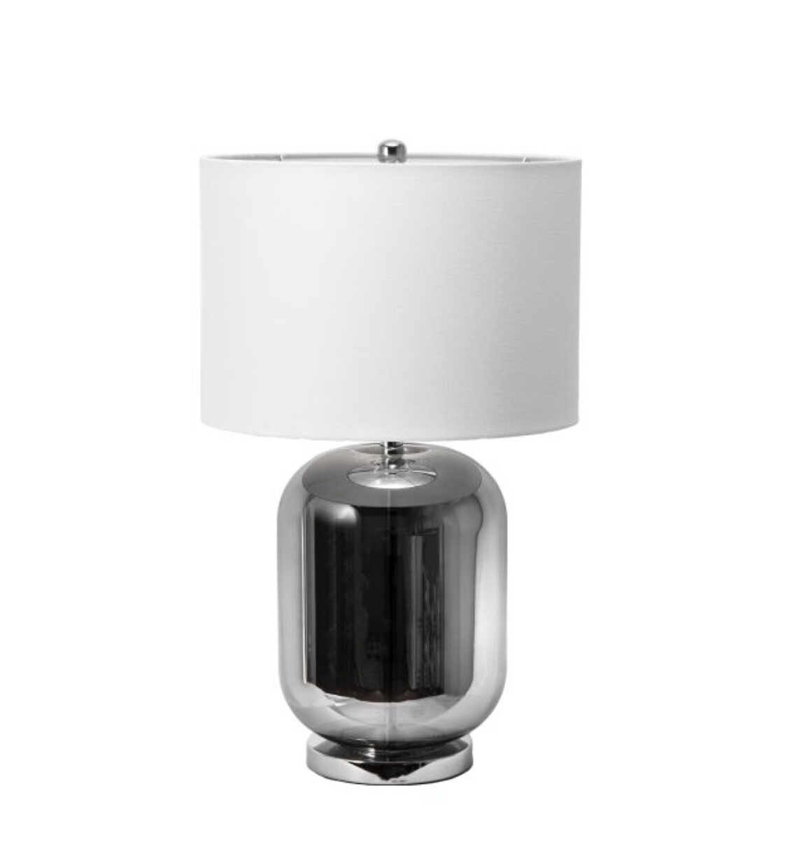 27-inch Shaded Glass Table Lamp (Set of 2)