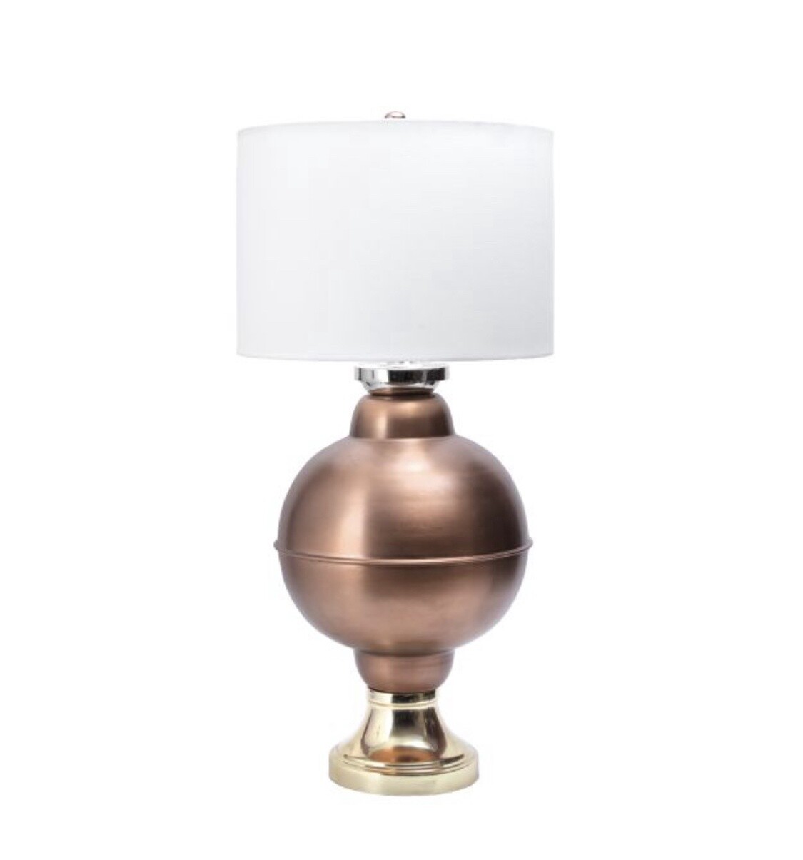 31-inch Welded Iron Kettle Globe Table Lamp (Set of 2)