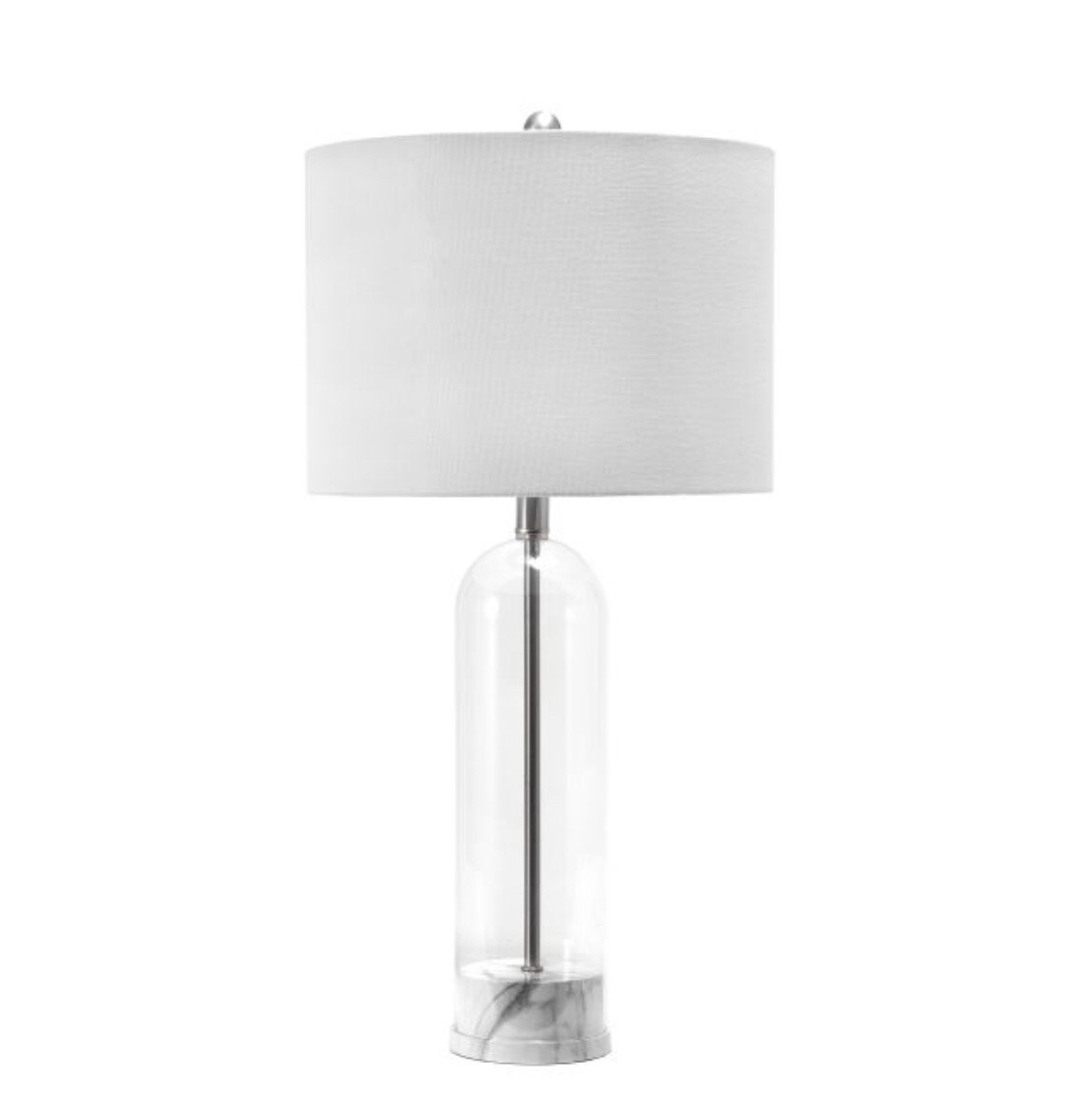 28-inch Tubular Glass Table Lamp (Set of 2)