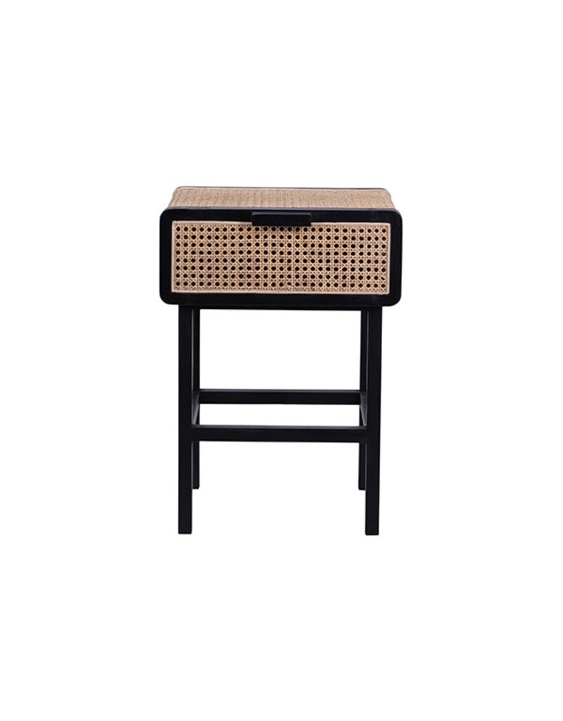 Dovetail Bagley Rattan Side Table