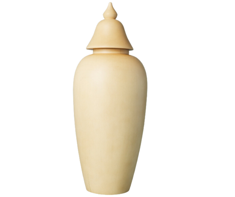 20&quot; Natural Wooden Urn