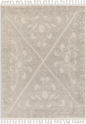 6&#39;7&quot; x 9&#39; Dot Performance Beige Rug