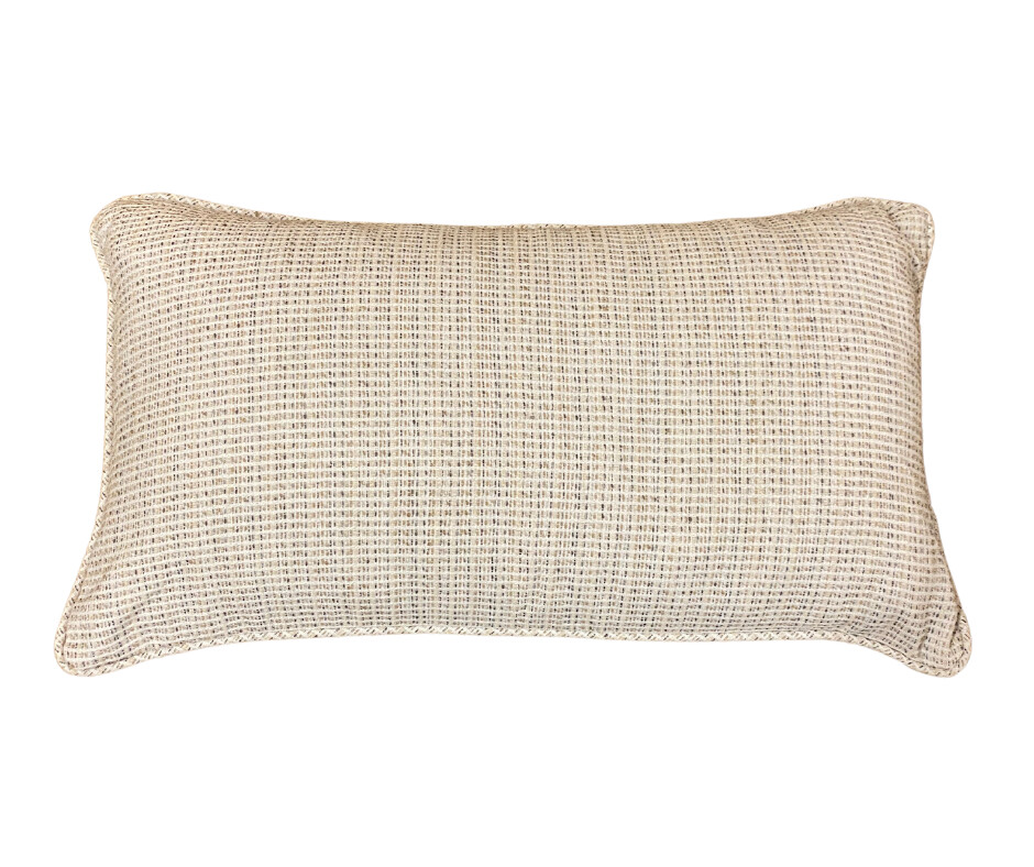 14x24 Performatex Feather Pillow in Fleck Ivory