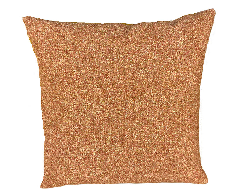 20x20 Feather Pillow in Rouge/Flame/Green