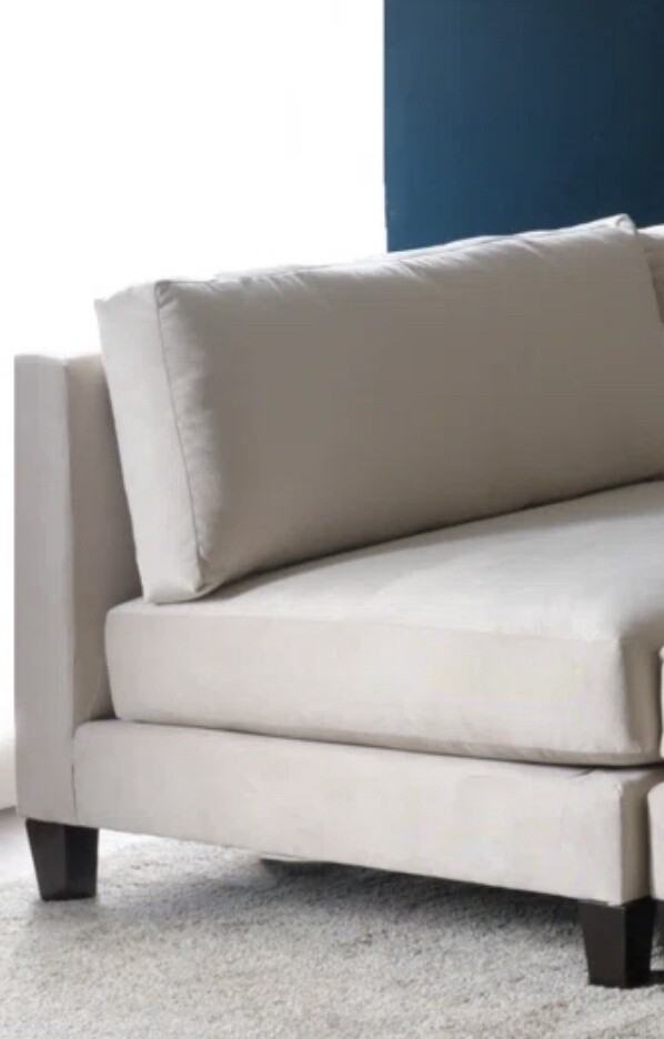 120&quot; 3-piece Modular Sofa in Sand