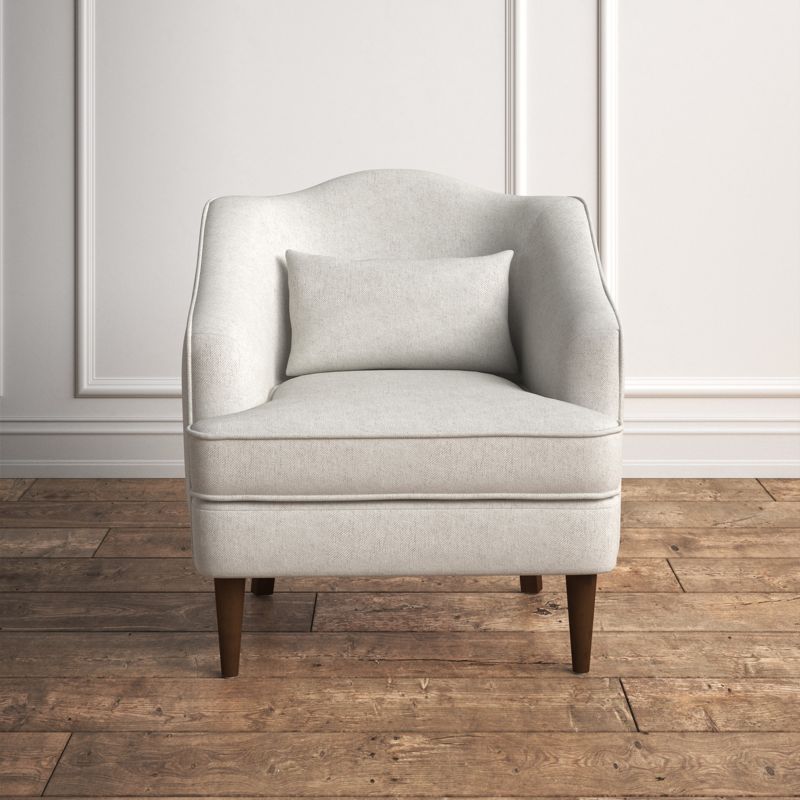 Fenton Upholstered Armchair in Sea Oat (Set of 2)