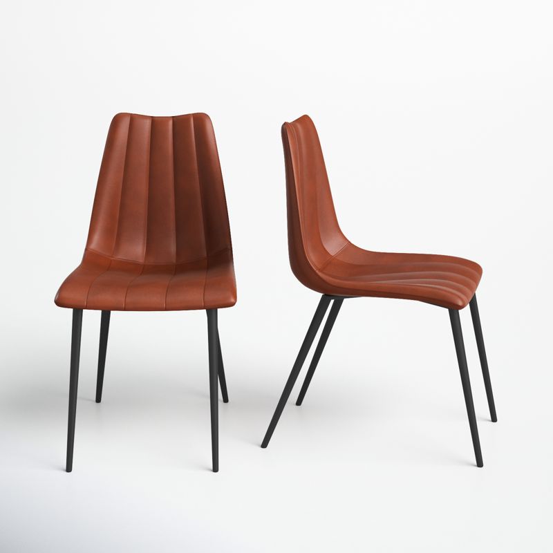 Alibi Dining Chair in Brown (Set of 2)