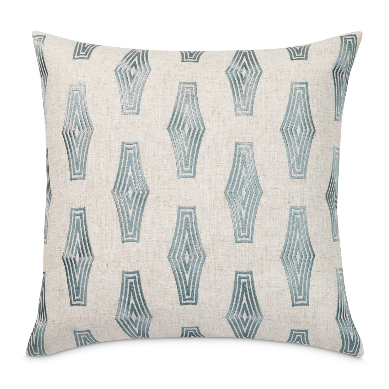 Omega 22in Square Feather Pillow - Spa