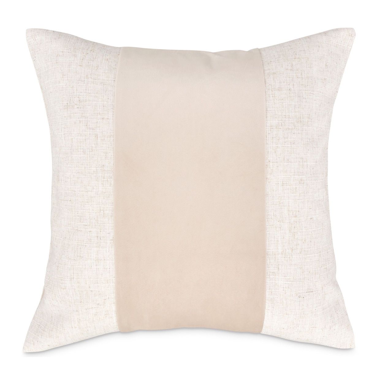 Baldwin 21in Pieced Cream Feather Pillow