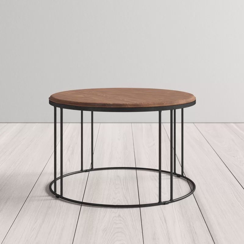 Kosas Solid Wood Top Coffee Table