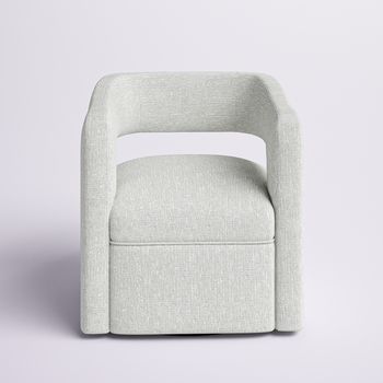 30&quot; Wide Swivel Barrel Chair in Spa