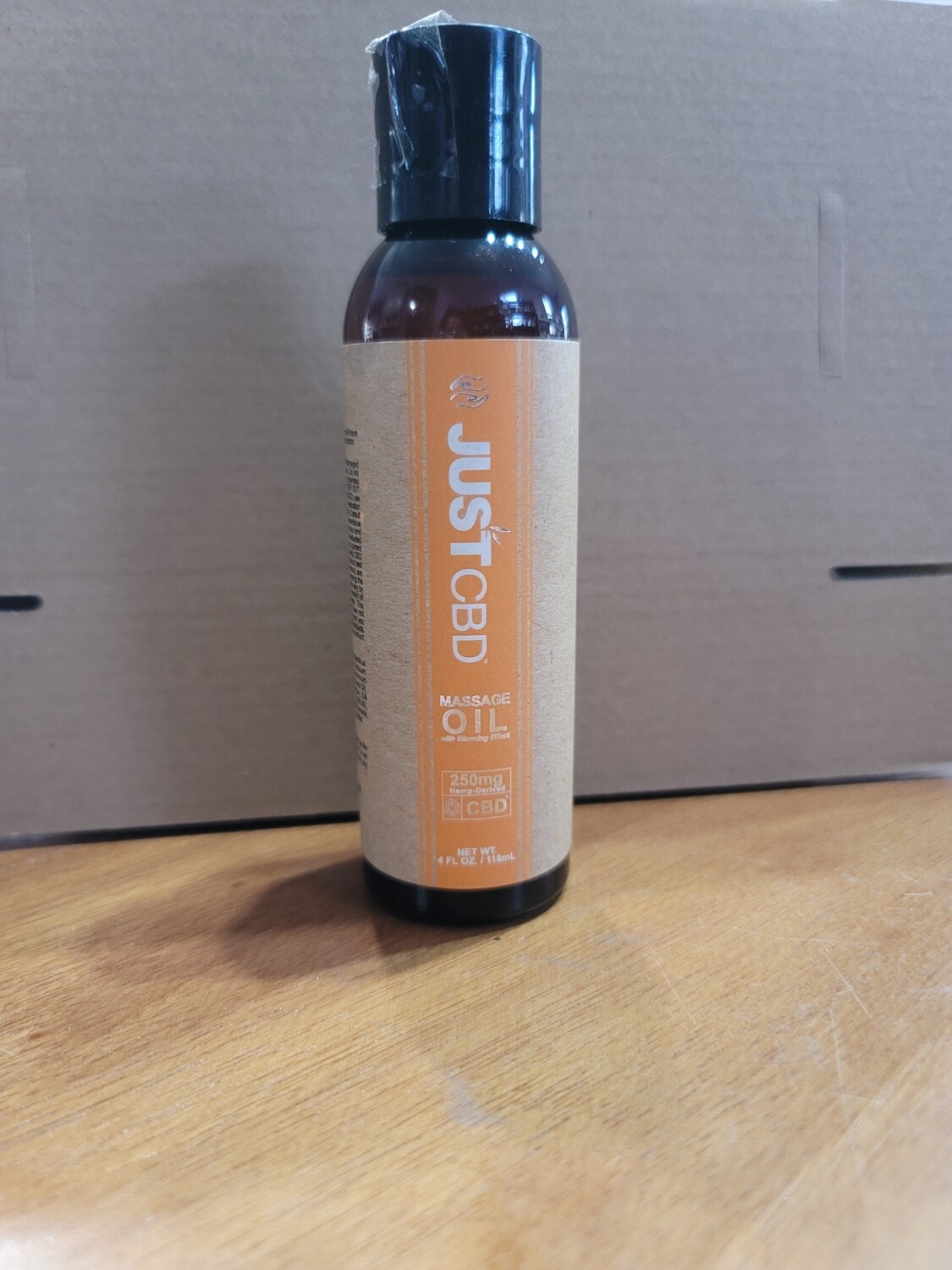 JUST CDB Massage Oil with warming effect