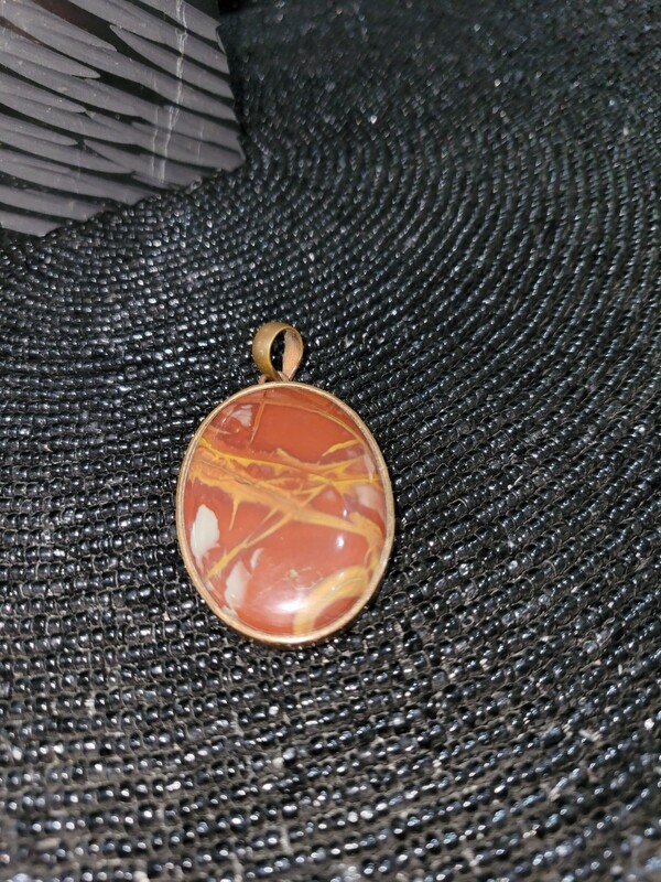 Copper Norenna Jasper Pendant 