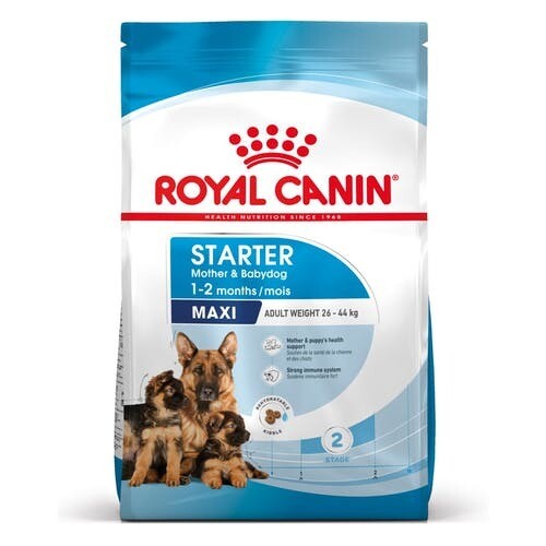 Saco de ração Royal Canin Maxi Starter M&B 4kg