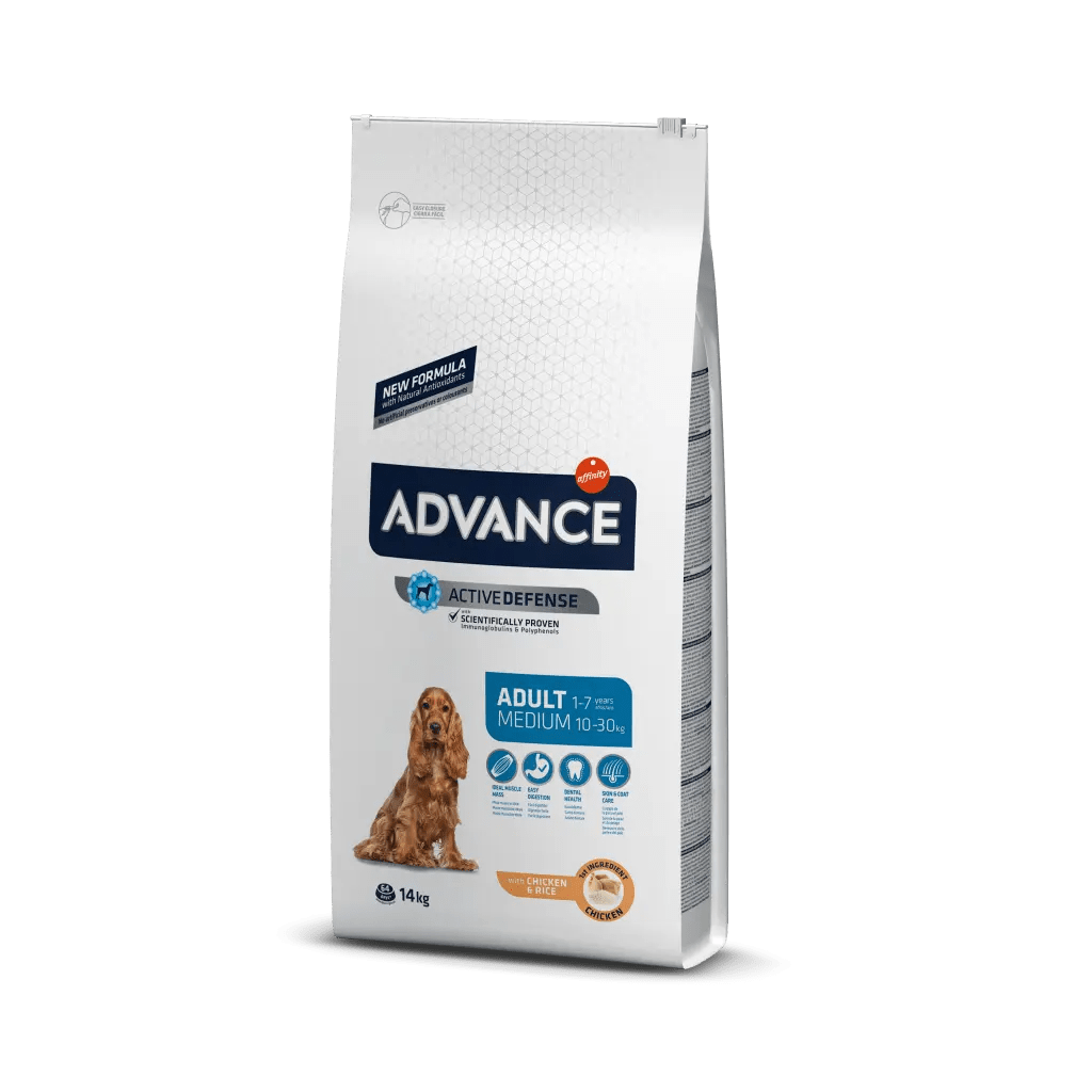 Advance | Médio adulto 14kg Advance Médio Adulto 14kg - Alimento para Cães