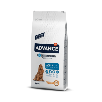 Advance | Médio adulto 14kg Advance Médio Adulto 14kg - Alimento para Cães