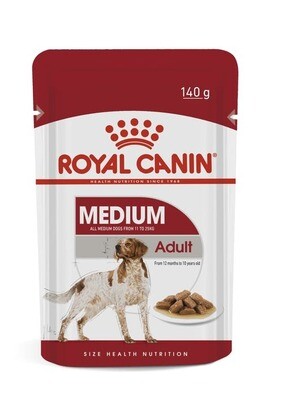 Royal canin | Medium Adult Úmido 10x140g