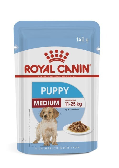 Royal canin | Medium Puppy Úmido 10x140g Royal canin | Medium Puppy Úmido 10x140g