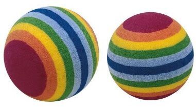 Ferplast | Bolas Arco-íris 2 uni. PA-5404