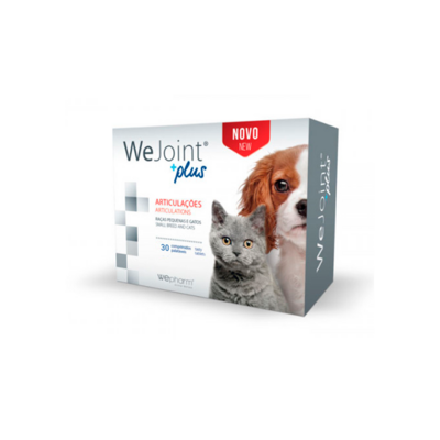Wepharm | WeJoint Plus Raças Pequenas Cães e Gatos 30 Wepharm | WeJoint Plus Raças Pequenas Cães e Gatos 30