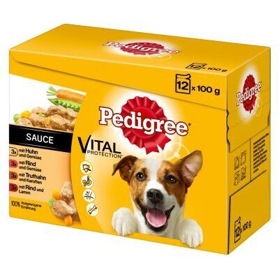 Pedigree | Adulto cordeiro ao Molho 12x100g