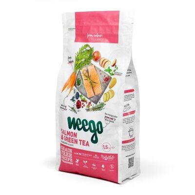 Weego | Gato Adulto Esterilizado Salmão e Chá Verde 1.5 kg Weego Esterilizado Salmão & Chá Verde 1.5kg