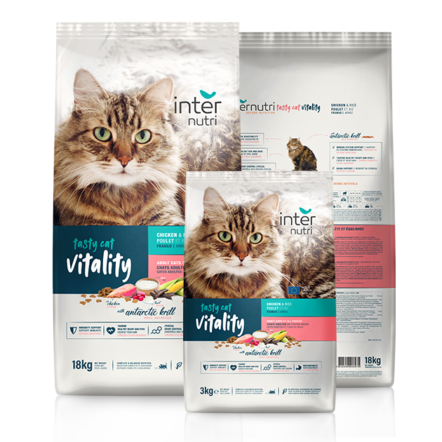 Internutri | Tasty Cat Vitality 3kg