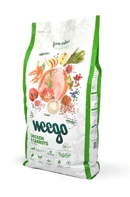 Weego | Adulto Frango e Cenoura 3kg Weego | Adulto Frango e Cenoura 3kg