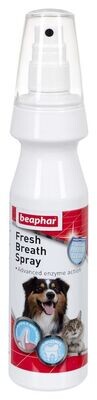 Beaphar | Fresh Breath Spray 150ml Beaphar Fresh Breath Spray - Spray de hálito fresco para cães e gatos.