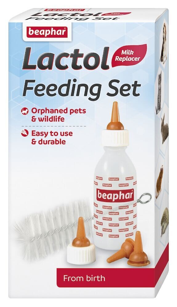Beaphar | Lactol Kit de Alimentação para Gatinhos e Cachorrinhos Beaphar | Lactol Kit de Alimentação para Gatinhos e Cachorrinhos