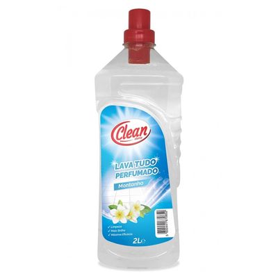 Clean Stores | Lava Tudo Perfumada Montanha 2lt Lava Tudo Perfumada Montanha 2lt Clean Stores, para uma limpeza eficiente e perfumada de diversas superfícies.