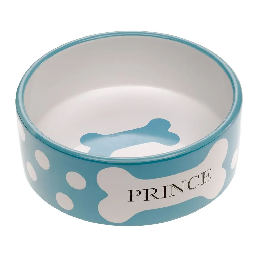 Tigela de cerâmica THEA M - 0.75L da Ferplast, ideal para cães e gatos de pequeno e médio porte.