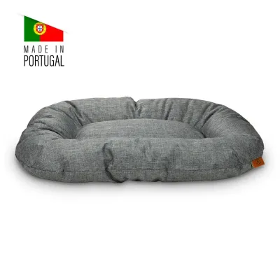 Homipet | Colchão Zurich Cinza 80x60 Colchão impermeável Homipet Zurich para cães