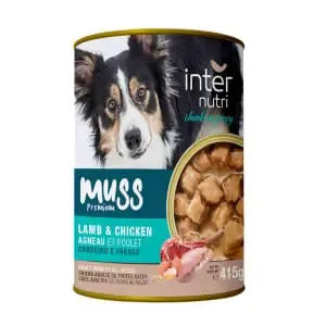 Internutri | Muss Cordeiro & Frango 415g x24 Uni. Internutri | Muss Cordeiro & Frango 415g x24 Uni.